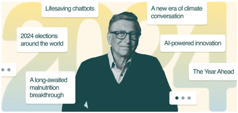 Bill Gates’ Road Ahead for 2024